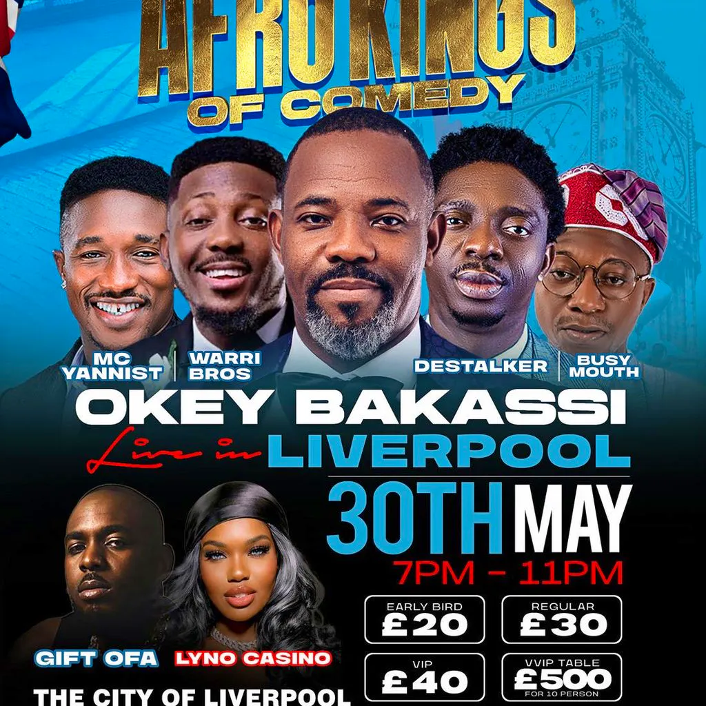 Afro Kings Of Comedy - Liverpool at The Arts Centre   The City Of Liverpool College
