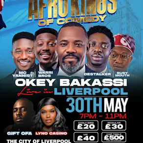 Afro Kings Of Comedy - Liverpool