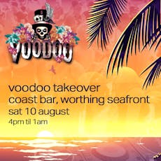 Voodoo coast  beach bar takeover at Coast Cafe