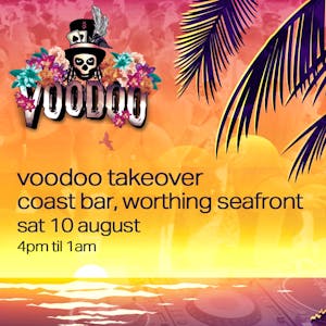Voodoo coast  beach bar takeover
