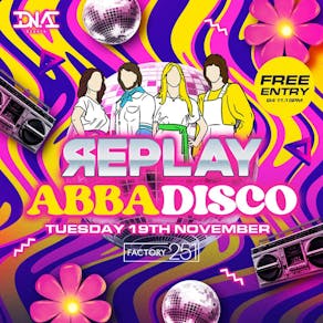 Replay Tuesdays ABBA Disco