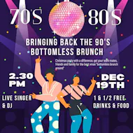 70/80/90's Brunch - Christmas Special at Coventry And North Warwickshire Cricket Club