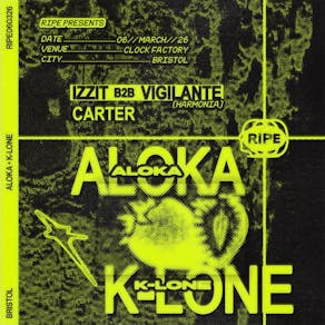 RIPE Presents: Aloka, K-Lone