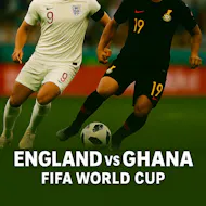 England vs Ghana FIFA World Cup at Bally's Casino Newcastle