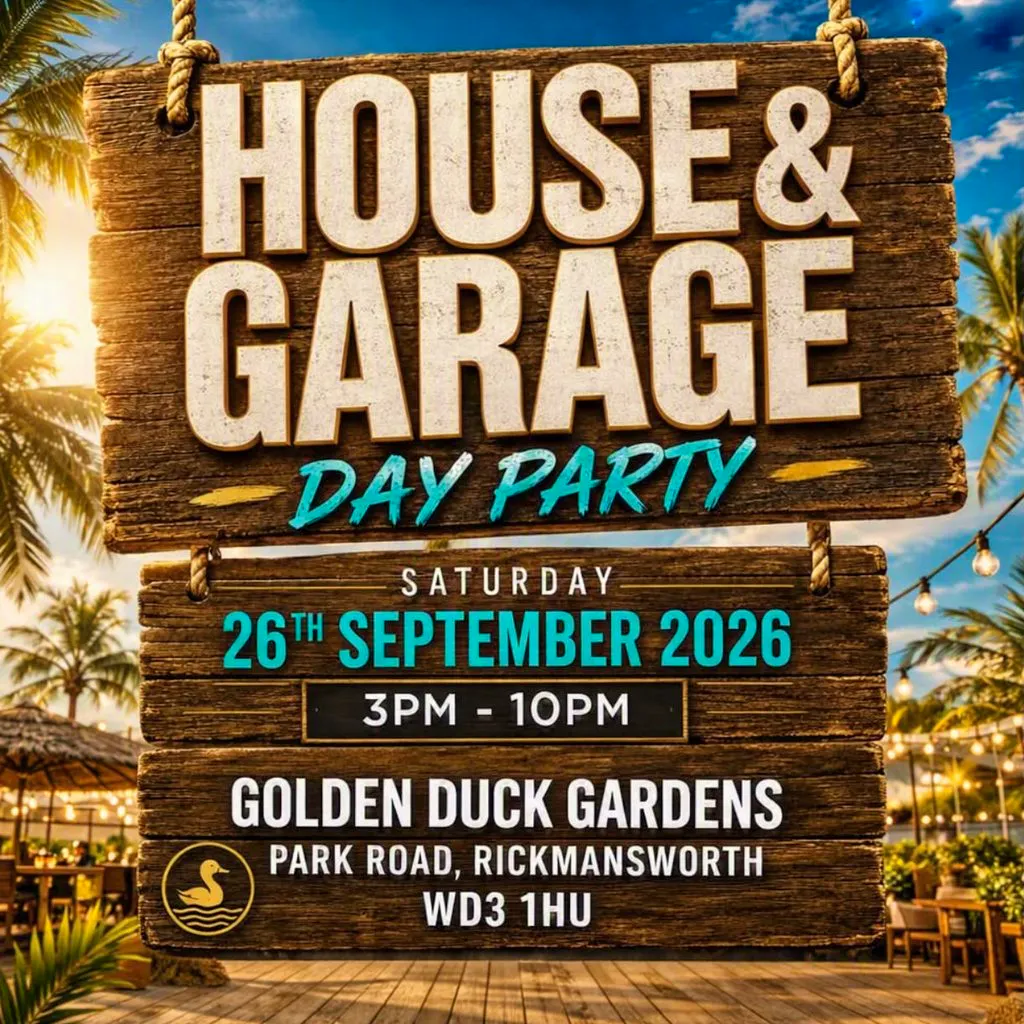 Sunset Outdoor all day Music and Beer Fest part 2 at The Golden Duck (Rickmansworth)