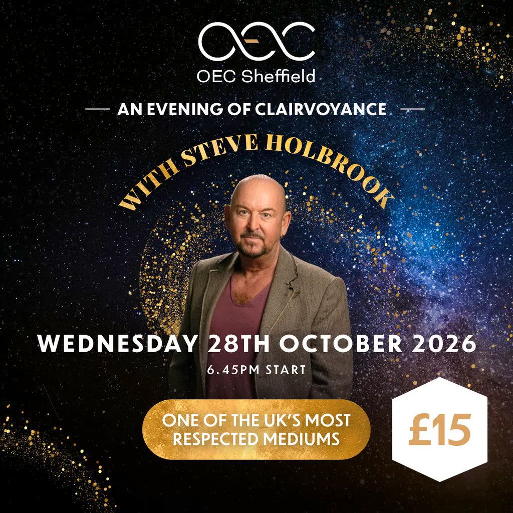 An Evening of Clairvoyance with Steve Holbrook at The OEC