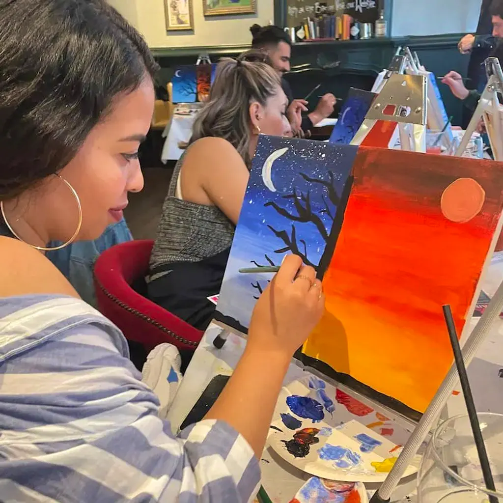 Paint a Pic: Rainbow Mountains at The Alchemist