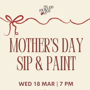 Mother's Day sip & paint