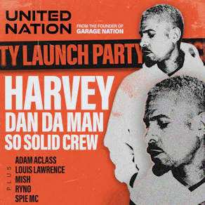 United Nation Launch Party with Harvey from So Solid Crew