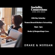Women in Business Brunch Networking at Drake & Morgan Kings X at Drake And Morgan At King's Cross