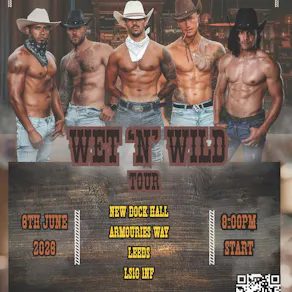 UK PLEASURE BOYS Wet & Wild Tour Leeds