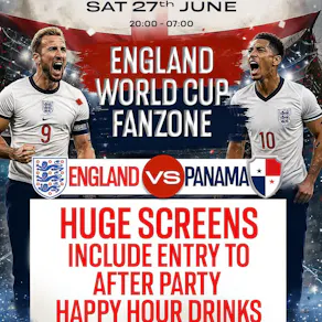 Egg Pres: England V Panama Fanzone / Free showing