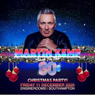 Martin Kemp - Back To The 80s Christmas Party at EngineRooms