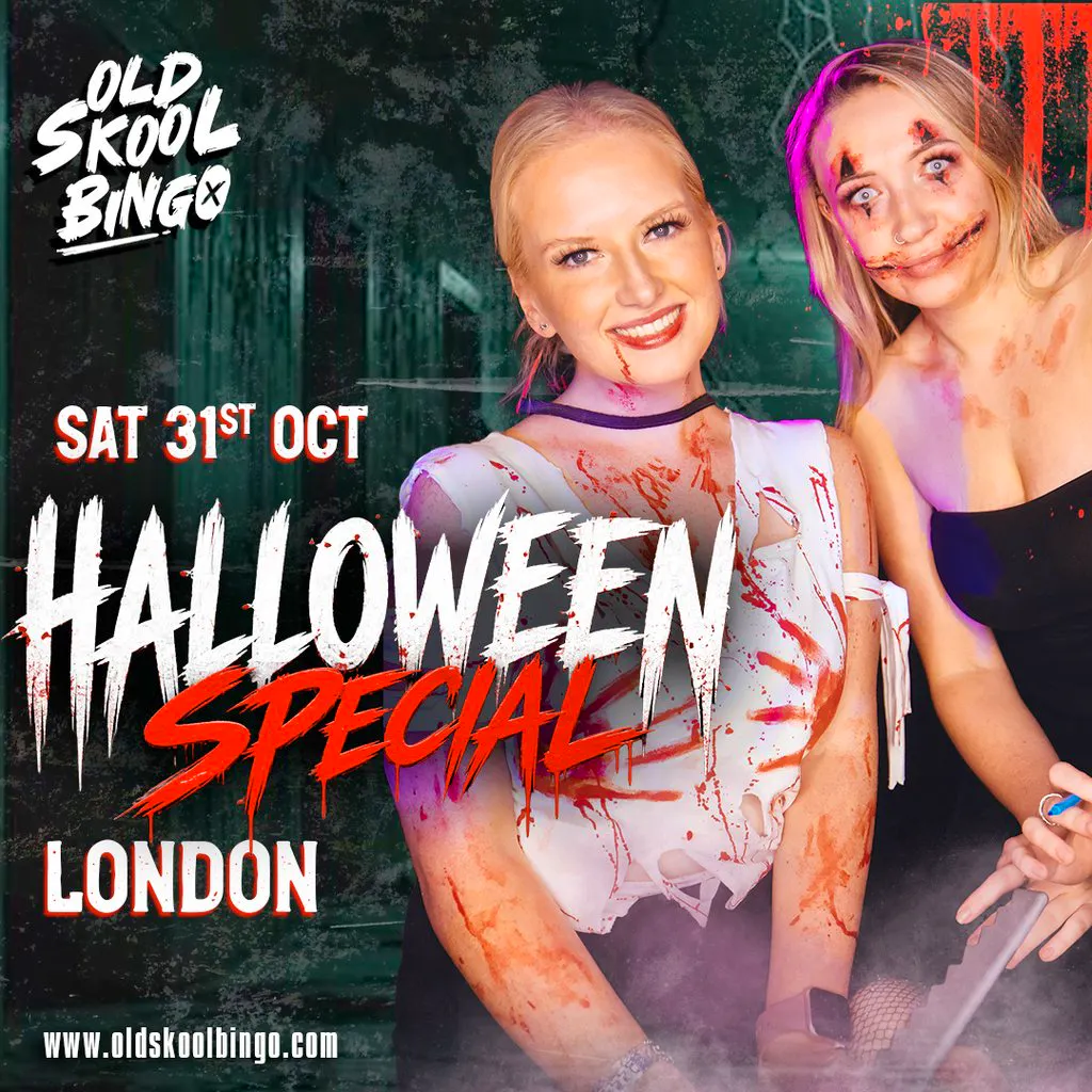 Old Skool Bingo Sat 31st October Halloween London at Duo Clapham