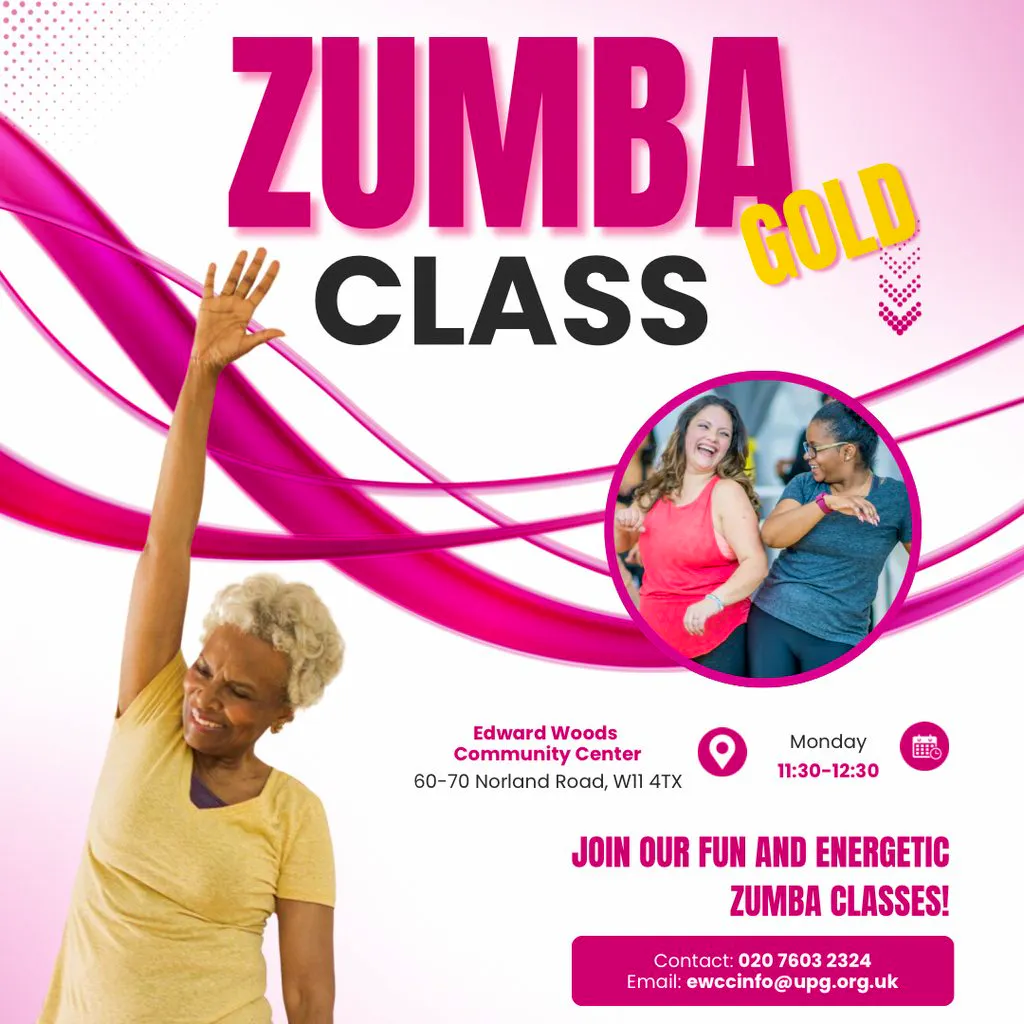 Zumba Classes at Edward Woods Community Center