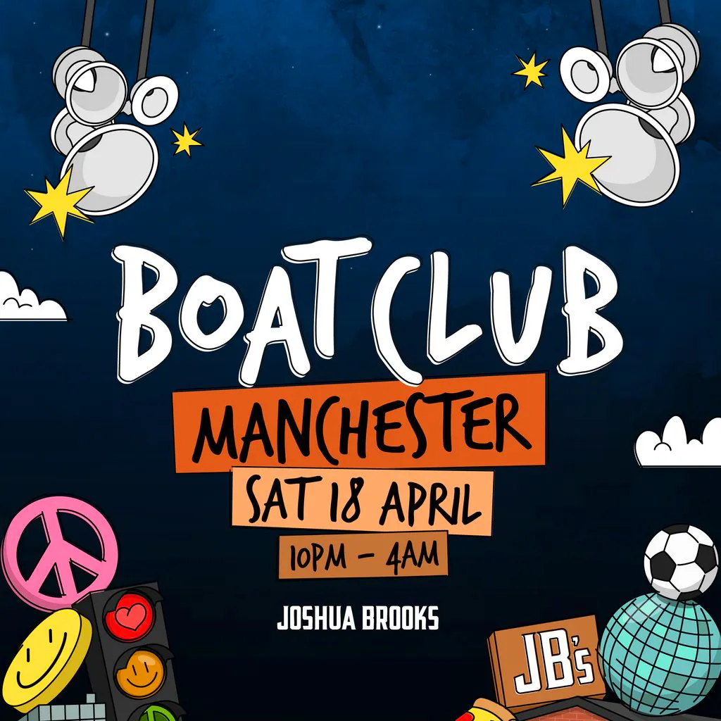 Boat Club Manchester Debut, Joshua Brooks at Joshua Brooks