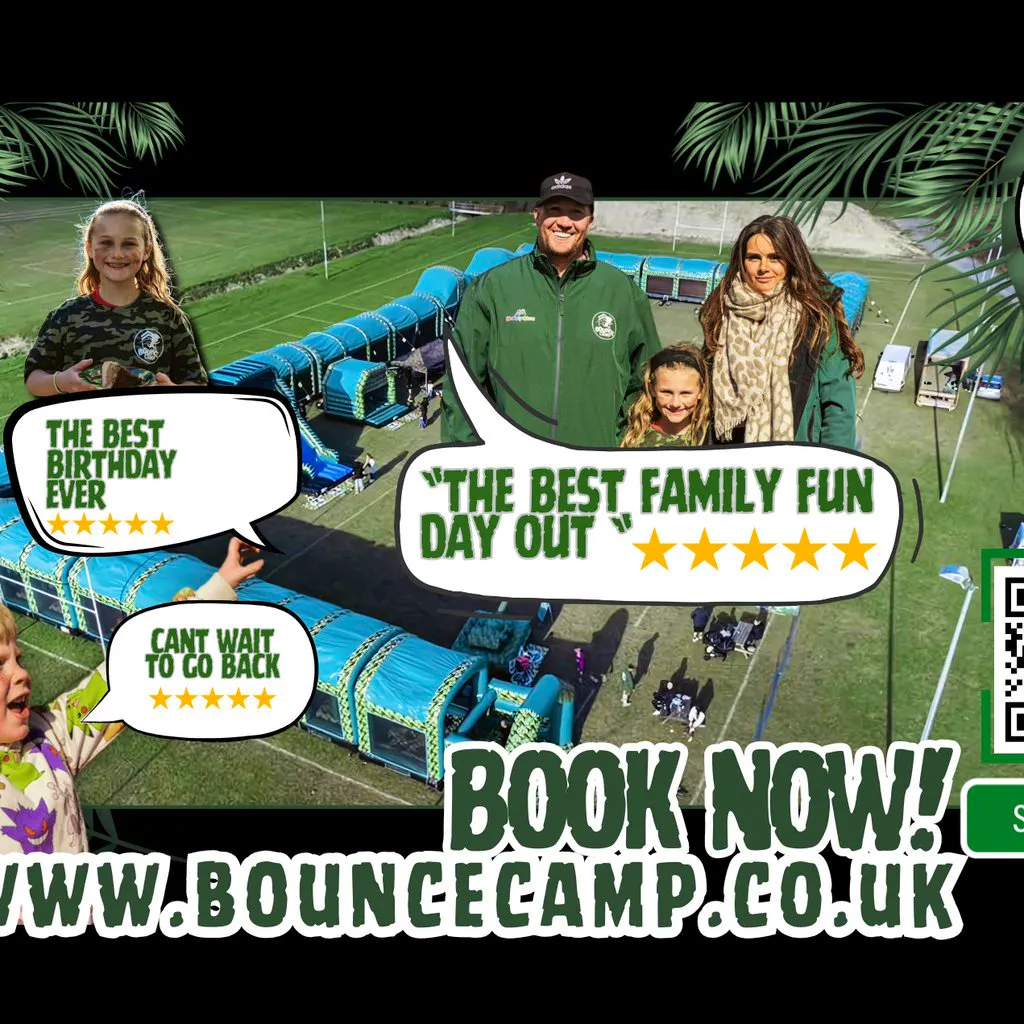 Army Inflatable Day at Northampton High School