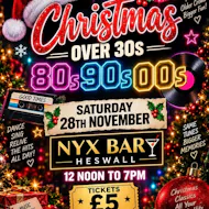 Over-30s Christmas Daytime Disco at NYX Heswall Wirral