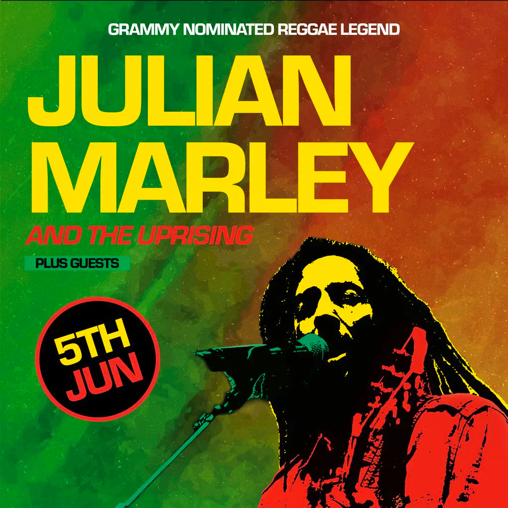 Julian Marley & the Uprising / Fri 5th Jun / The Depo / Plymouth at THE DEPO