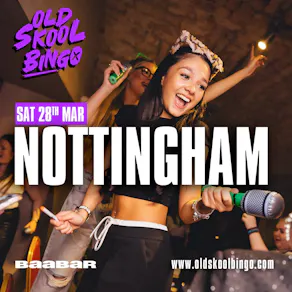 Old Skool Bingo Sat 28th March