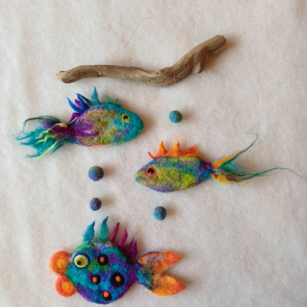 Needle felting Workshop at Lifecare Centre, 2 Cheyne St, Edinburgh