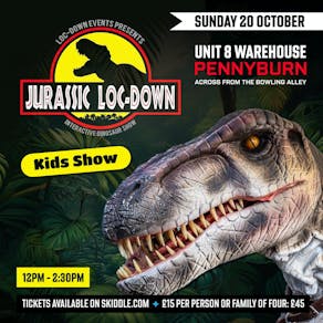 Jurassic Locdown - Kids Dinosaurs educational show.