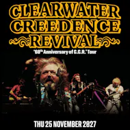 CLEARWATER CREEDENCE REVIVAL '60 years of C.C.R.' at Metronome