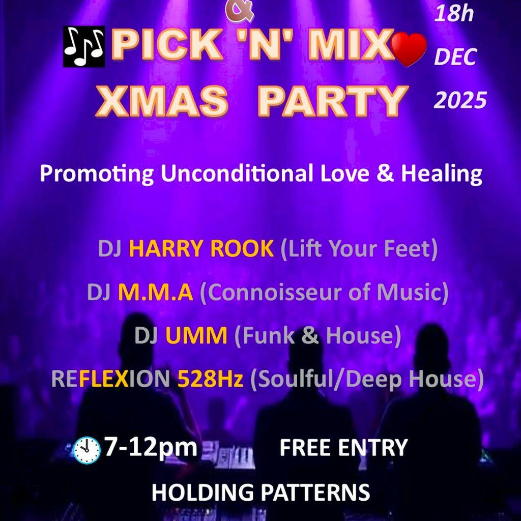 Lift Your Feet Pick-N-Mix  Xmas Party 2025 at Holding Patterns