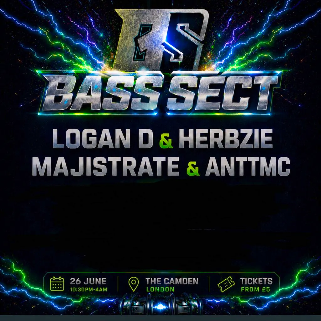 Bass Sect Presents : Logan D, Majistrate DNB All Night Long at The Camden