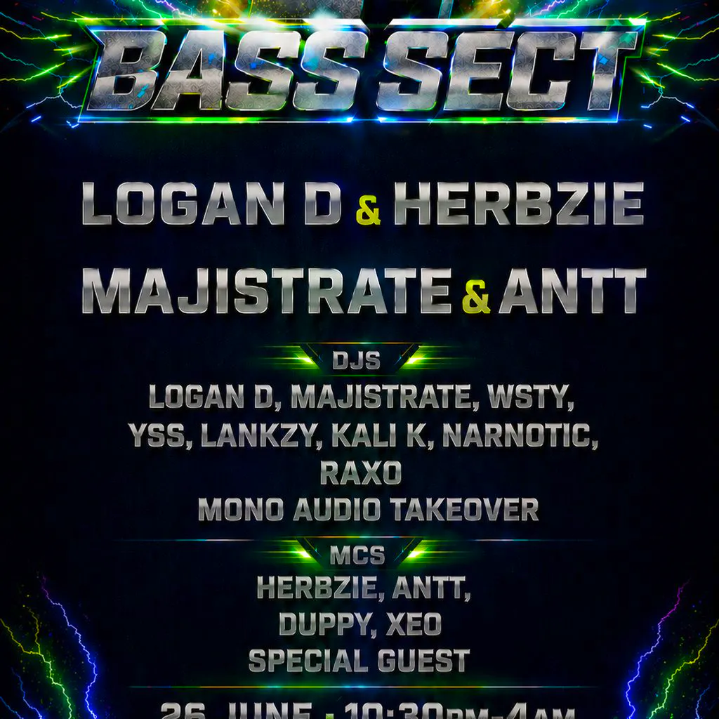 Bass Sect Presents : Logan D, Majistrate DNB All Night Long at The Camden