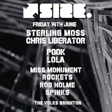 Size - Chris Liberator & Sterling Moss at The Volks Nightclub