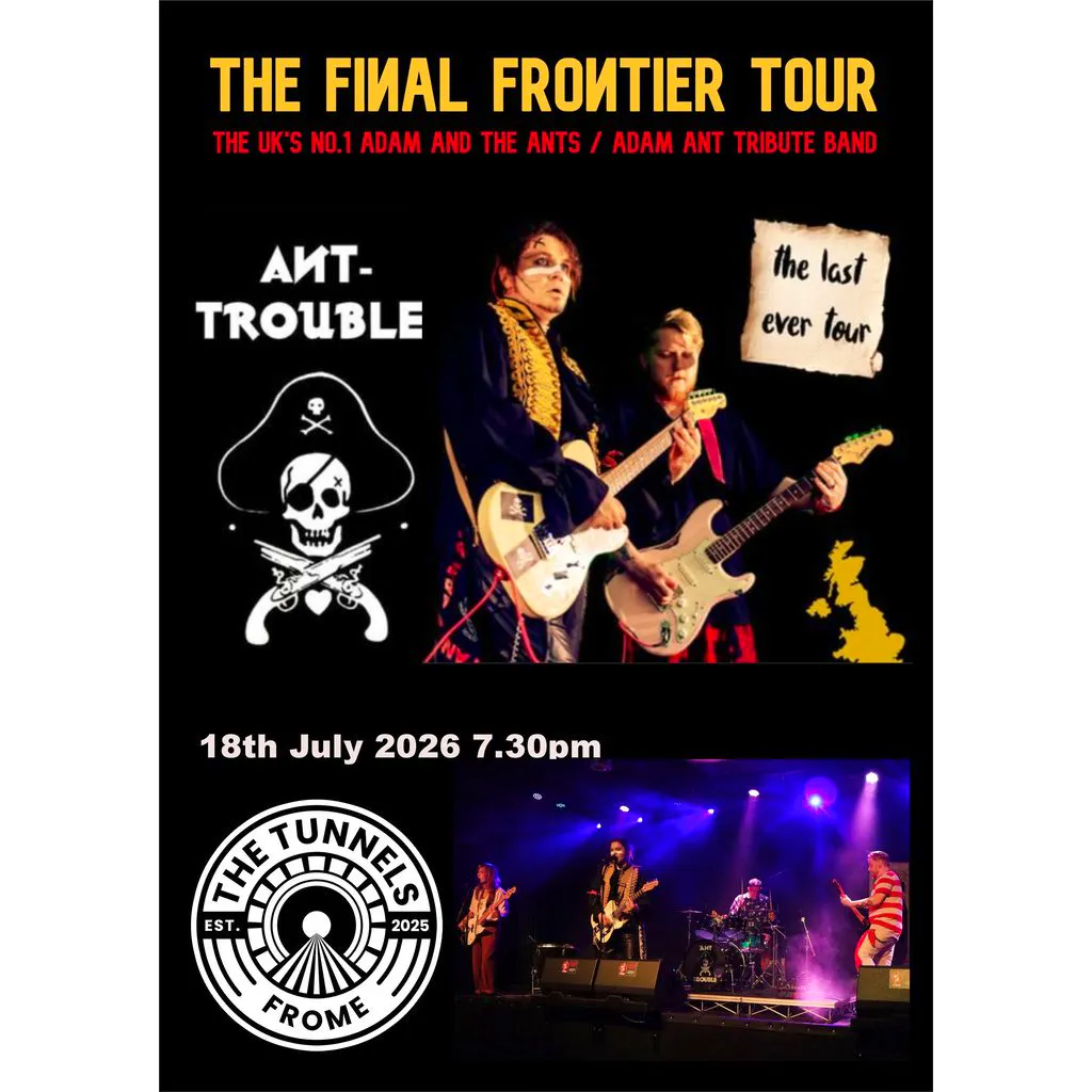 Ant Trouble - Adam & The Ants No.1 Tribute Band at The Tunnels Frome