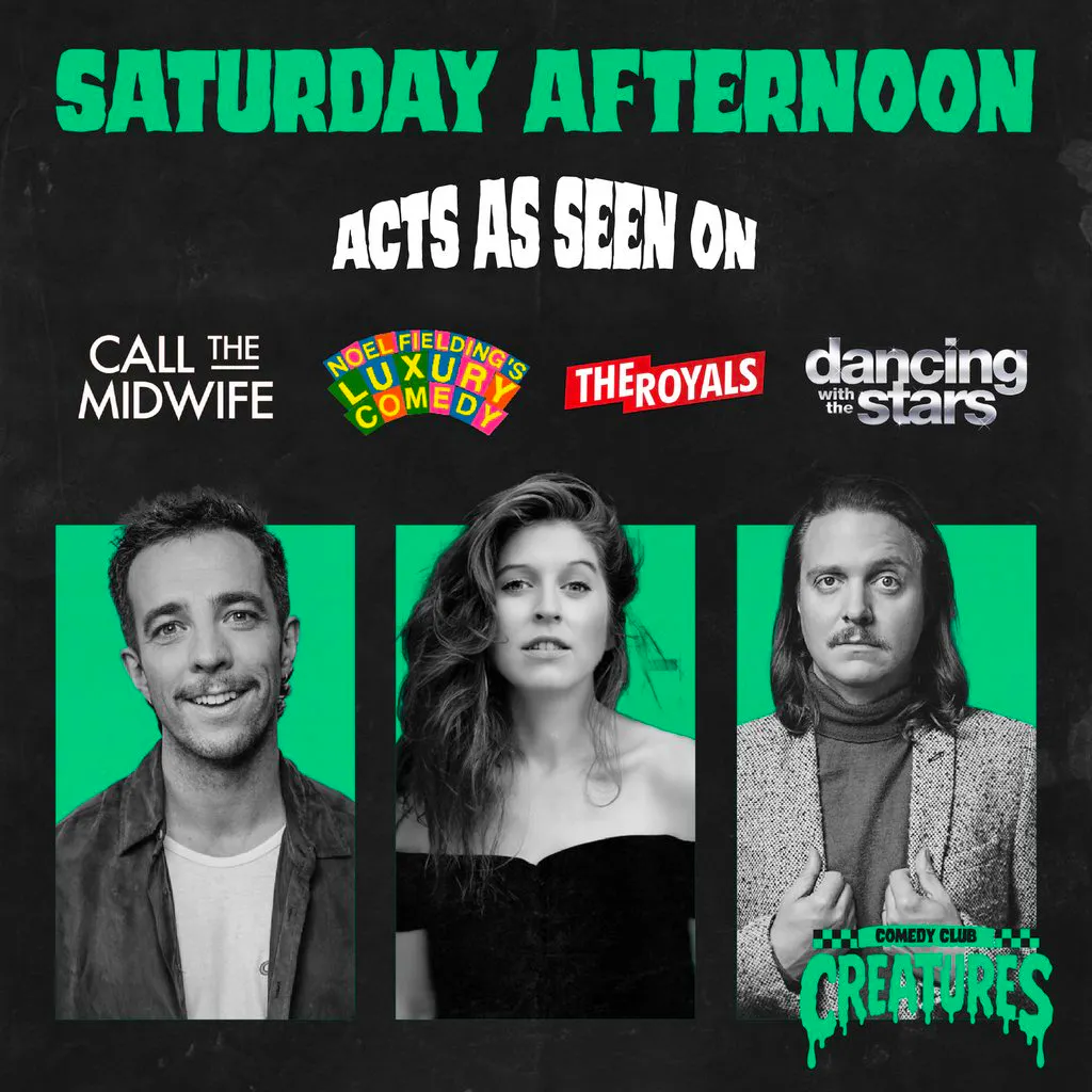 Saturday Afternoon Showcase|| Creatures Comedy Club at Creatures Comedy Club