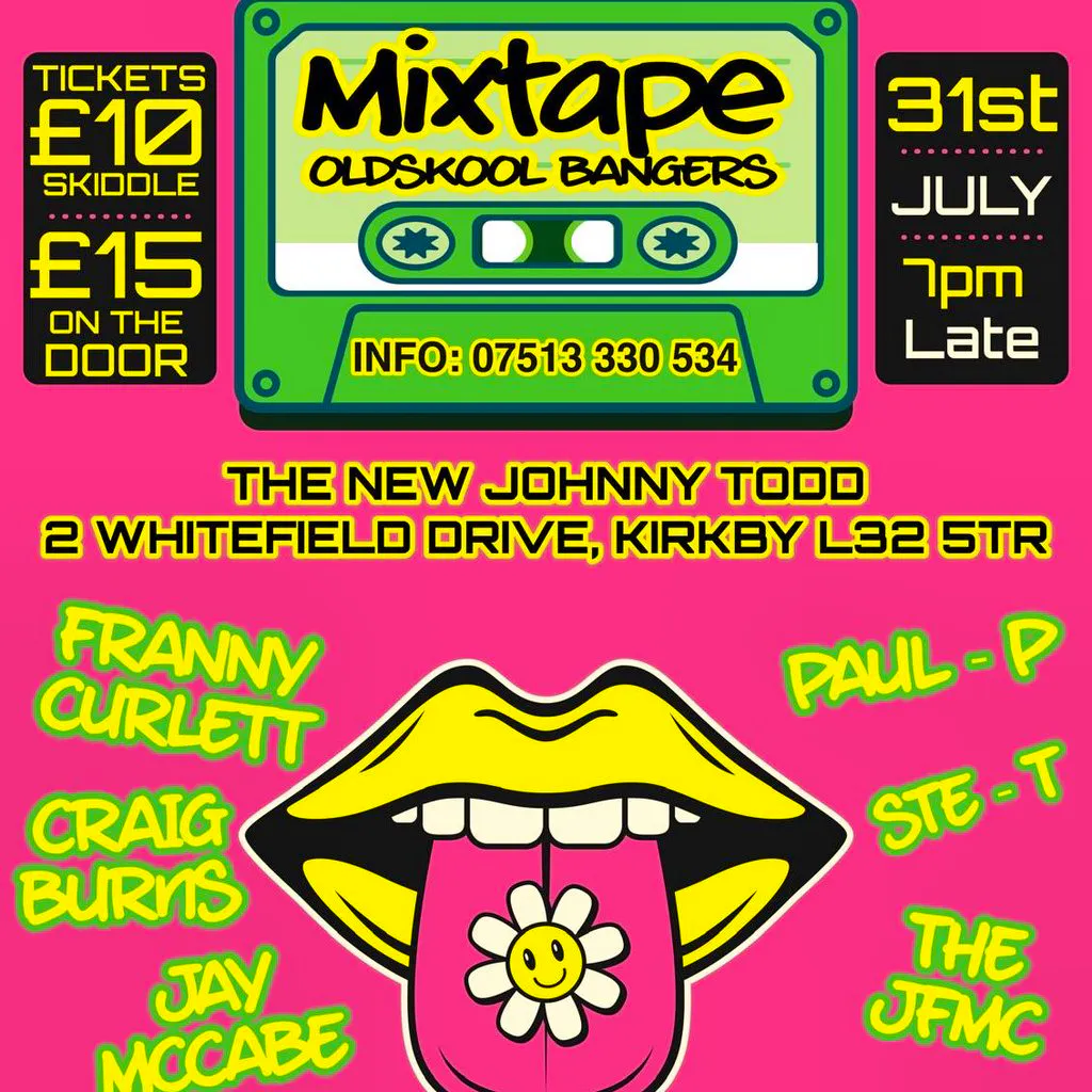 Mixtape OldSkool Bangers at The New Johnny Todd