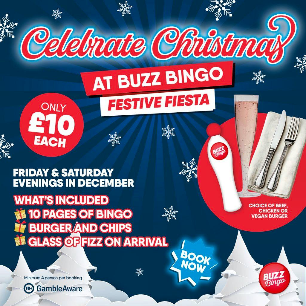 Birmingham Great Park - Festive Fiesta at Buzz Bingo Great Park Birmingham