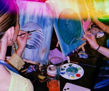 Boozy Brushes, 80s Sip and Paint Party! Glasgow