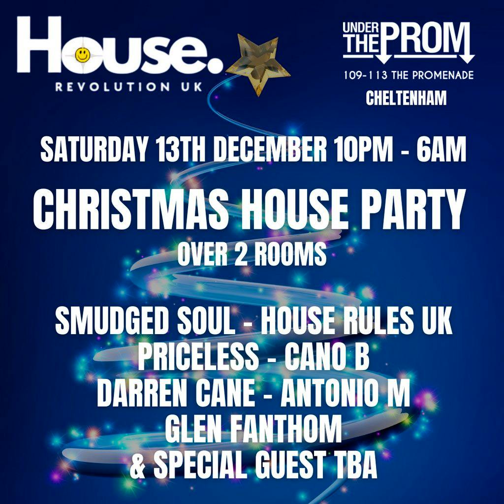 House Revolution UK Christmas Party at Cheltenham: Under The Prom