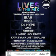Lives in the Mix - a DnB fundraiser for Lives Not Knives at Brixton Jamm