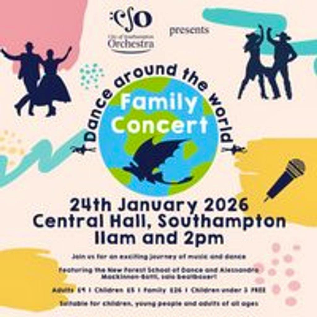 CSO presents Dance Around The World at Central Hall Southampton