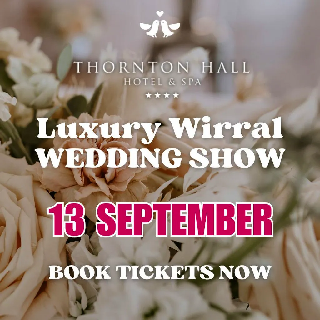 Thornton Hall Luxe Wirral Wedding Fayre & Open Day- 13th Sept 26 at Thornton Hall Hotel And Spa