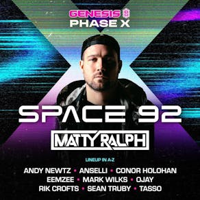 Genesis "PHASE X" Pres SPACE 92