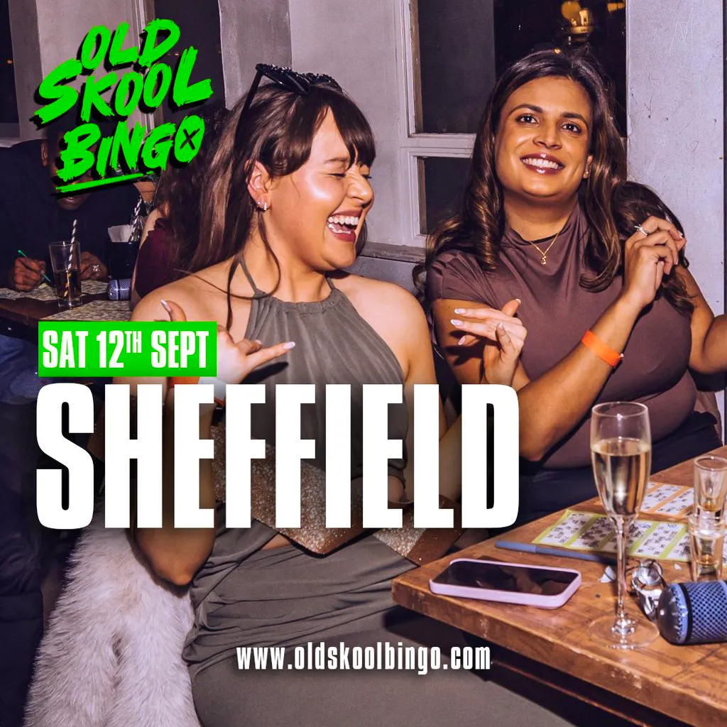 Old Skool Bingo Sat 12th Sep Sheffield at Onyx
