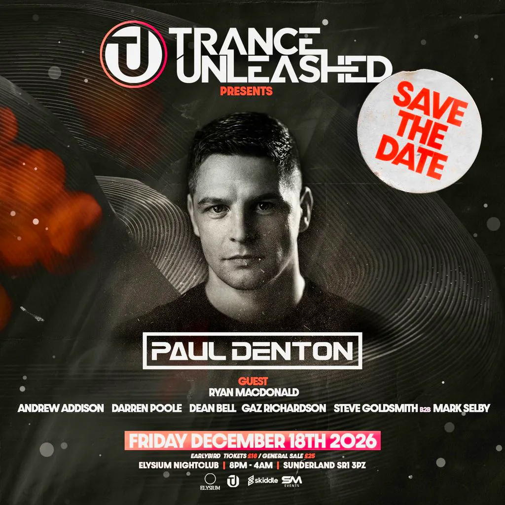 Trance Unleashed Evo 21 Mad Friday at Elysium Nightclub Sunderland