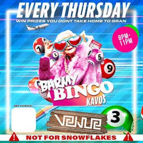 Barmy Bingo Kavos