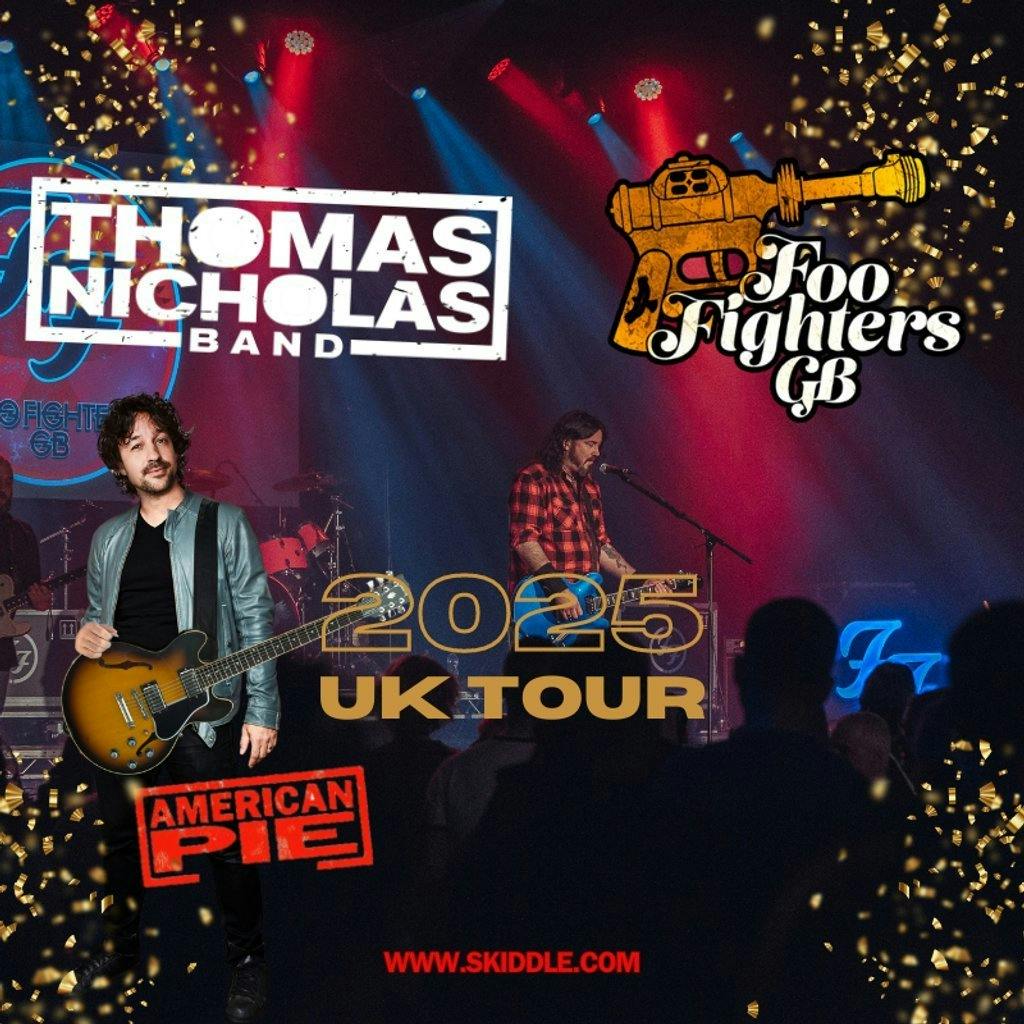 Foo Fighters GB & Thomas Nicholas Band 2025 UK Tour. Smile Bar Tickets