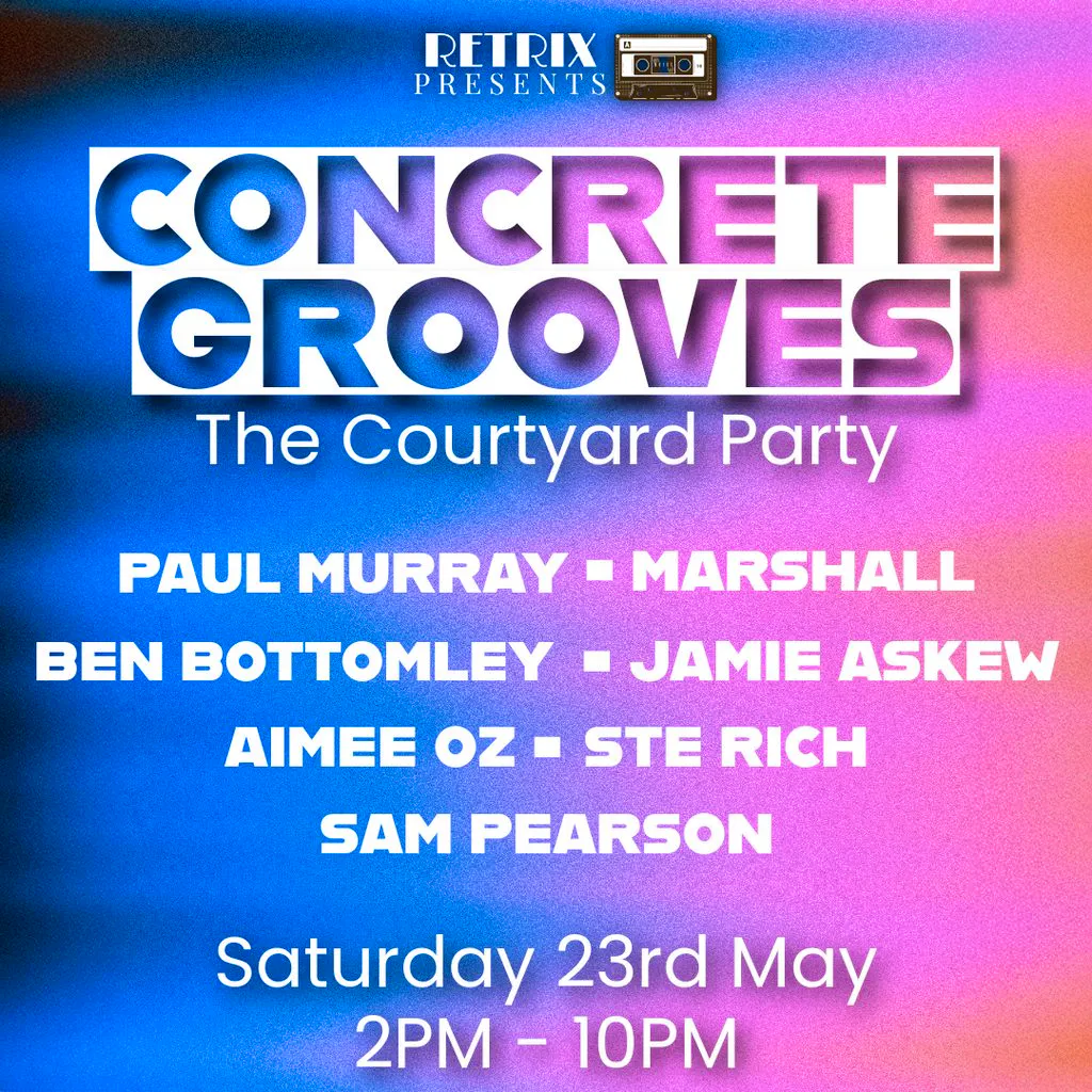 Concrete Grooves: The Courtyard Party at Mum's House Cocktail Bar