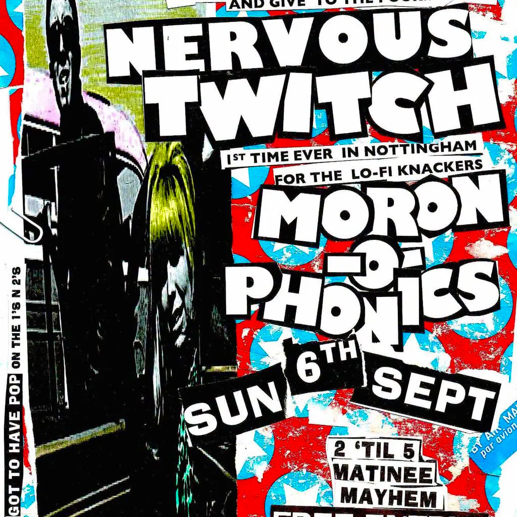 Prehistoric Sounds Presents: Nervous Twitch + Moron-o-phonics at Billy Bootleggers Nottingham