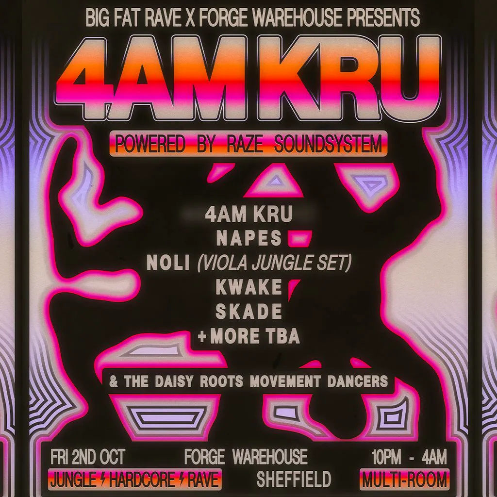 Big Fat Rave: 4AM KRU & More / Powered By Raze Sound System at FORGE