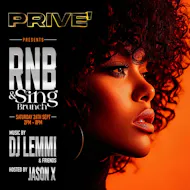 PRIVE' PRESENTS: RNB & Sing - The Return! at Istanbul Grill