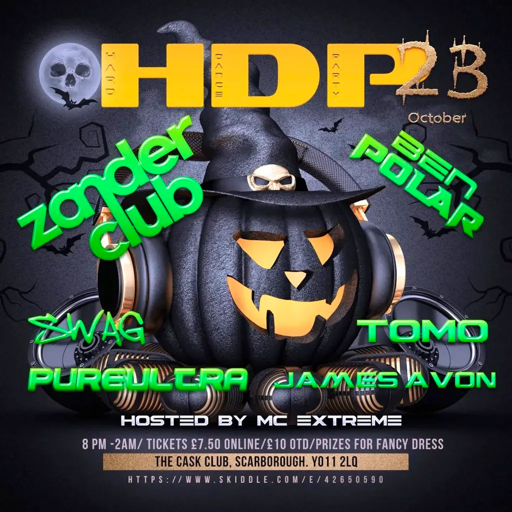HDP Halloween at Cask And Keg Scarborough